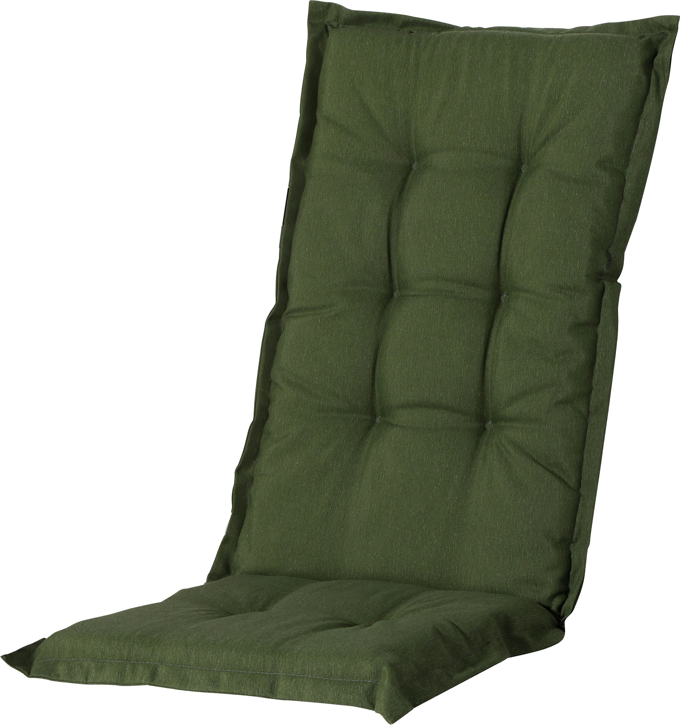 Sitzauflage BEST, grau (dunkelgrau), B:190cm H:7cm T:60cm, Baumwolle, Polyester, Polsterauflagen, für Stühle mit hoher Rückenlehne