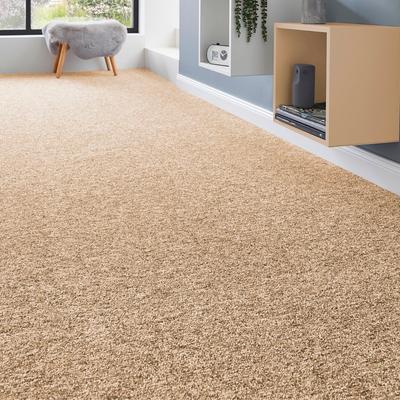 Teppichboden ANDIAMO "Matz, Schlinge, Made in Belgium", beige (sand), B:500cm H:6mm L:1200cm, Kunstfaser, Teppiche, meliert, Breite 400 cm oder 500 cm, strapazierfähig & pflegeleicht Image