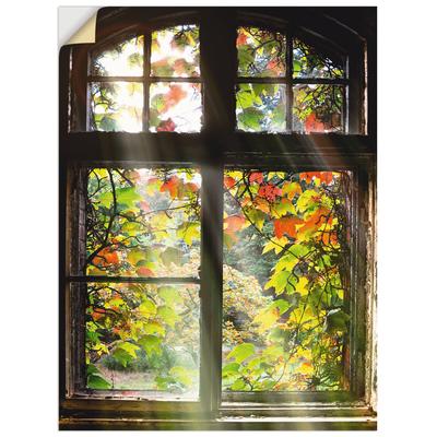 Wandbild ARTLAND "Altbau", braun (farbe bild(er): braun), B:45cm H:60cm, Bilder, als Alubild, Outdoorbild, Leinwandbild, Poster, Wandaufkleber Image