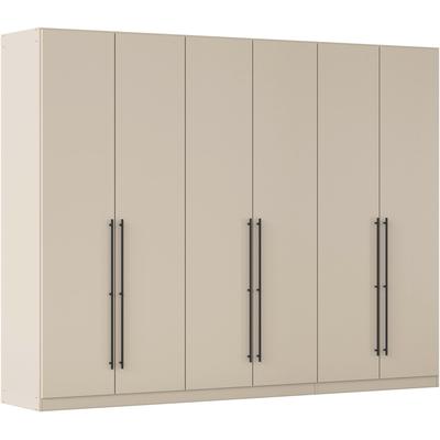 Kleiderschrank RAUCH "Drehtürenschrank Schrank Garderobe Wäscheschrank Schlafzimmer AVOLA", beige (champagner), B:271cm H:229cm T:54cm, Holzwerkstoff, Schränke, Topseller Image