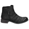 Stiefelette JOSEF SEIBEL "Kate 18", Damen, Gr. 40, schwarz, Leder, modisch, Schuhe, Stiefelette, Boots, Kurzstiefel mit modischem Blockabsatz