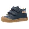 Lauflernschuh NATURINO "Amur", Kinder, Gr. 24, blau (dunkelblau), Nappaleder, casual, Schuhe, Babyschuh, Klettschuh mit Wollfutter, Größenschablone zum Download