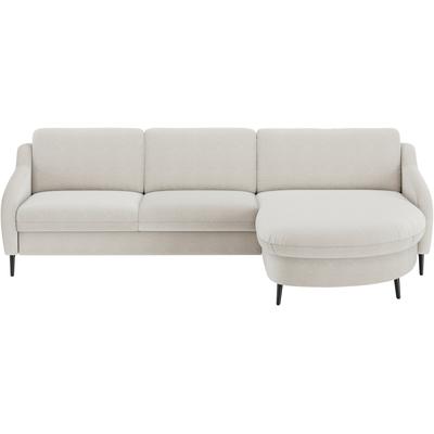 Ecksofa SIT & MORE "Soul L-Form", weiß, B:296cm H:90cm T:189cm, 100% Polyester, Sofas, wahlweise mit Bettfunktion Image