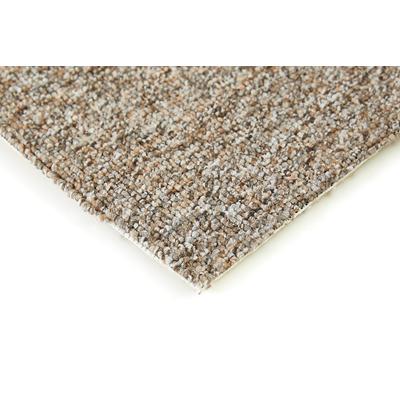 Teppichboden MY HOME "Bruno, Schlinge", braun, B:400cm H:4mm L:700cm, Polyester, Teppiche, meliert, Breite 400, robust, rutschsicher, 100% recyceltes Polyester Image