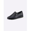 Slipper ANDREA CONTI, Damen, Gr. 42, blau (marine), Leder, Glattleder, Glattleder, modisch, Schuhe