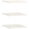 Einlegeboden "York Schlafen", weiß (pino aurelio), B:48,3cm H:2,2cm T:55cm, Spanplatte, SET ONE BY MUSTERRING, Einlegeböden, 3er-Set, anthrazit oder weiß, verschiedene Größen