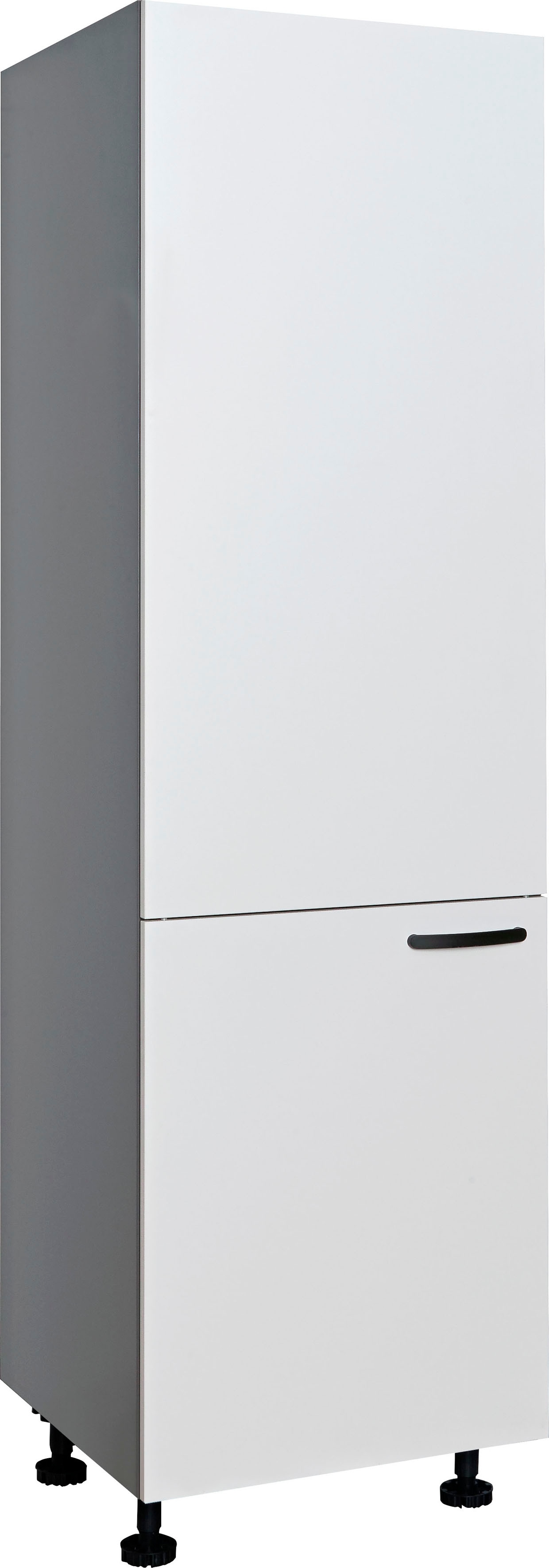 Vorratsschrank EXPRESS KÜCHEN "ARTA", grau (weiß, anthrazit), B:60cm H:207cm T:58cm, Holzwerkstoff, Schränke, Vorratsschrank, vormontiert Image