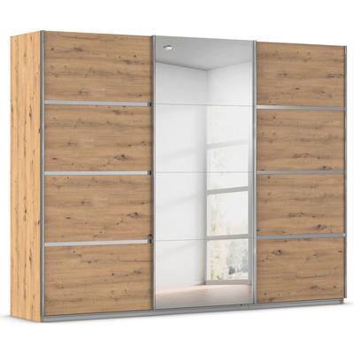 Kleiderschrank RAUCH "Schwebetürenschrank OTTO´s Choice Garderobe Schrank TOP ANGEBOT Avola", eiche artisan, leisten chrom, B:271cm H:229cm T:62cm, Holzwerkstoff, Schränke, mit eleganten Zierleisten in Chrom, Schwarz oder Weiß MADE IN GERMANY,... Image