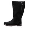 Weitschaftstiefel SHEEGO, Damen, Gr. 44, schwarz, Leder, Schuhe