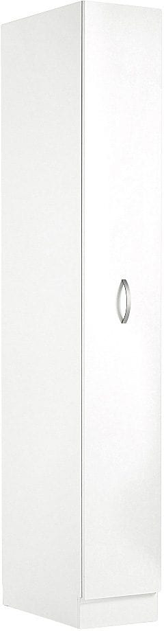 Apothekerschrank WIHO KÜCHEN "Flexi", weiß (front und korpus: weiß), B:30cm H:200cm T:57cm, Schränke, Apothekerschrank
