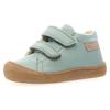 Lauflernschuh NATURINO "Amur", Kinder, Gr. 32, grün, Nappaleder, casual, Schuhe, Babyschuh, Klettschuh mit Wollfutter, Größenschablone zum Download