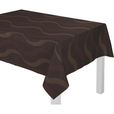 Tischdecke WIRTH "LUPARA" Gr. 1, braun, B:85cm L:85cm, Polyester, Baumwolle, Tischdecken Image