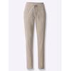 Cordhose CASUAL LOOKS, Damen, Gr. 54, Normalgrößen, beige (sesam), 100% Polyester, unifarben, Hosen