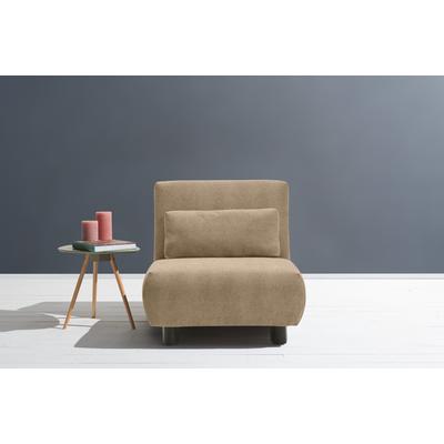 Schlafsofa ELL + ELL "Minou", braun, B:85cm, Sofas Image