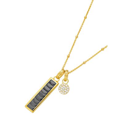 Kette mit Anhänger LADY, silber (silber vergoldet 925), Halsketten, Damen, Silber 925 (Sterlingsilber) Image