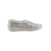 Slipper AIRSOFT, Damen, Gr. 42, weiß (weiß, geblümt), Nubukleder, Leder, sportlich, Schuhe