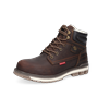 Winterboots DOCKERS BY GERLI, Herren, Gr. 41, braun (schoko), Leder, Schuhe, Schnürboots mit Warmfutter
