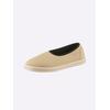 Slipper CASUAL LOOKS, Damen, Gr. 42, gelb (vanille), Textil, sportlich, Schuhe