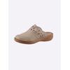 Clog CASUAL LOOKS, Damen, Gr. 36, beige, Glattleder, Schuhe