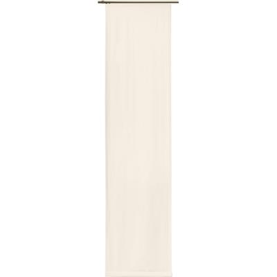 Schiebegardine WIRTH "Newbury" Gr. 1, beige (creme), B:57cm H:145cm, Jacquard, Baumwolle, Polyester, Gardinen, Ohne Befestigungszubehör, Breite: 57 cm Image