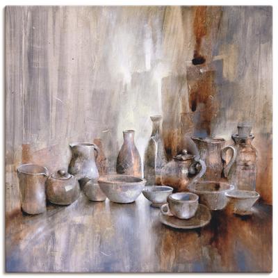 Leinwandbild ARTLAND "Stillleben", beige (farbe bild(er): naturfarben), B:70cm H:70cm, Canvas, Leinwand, Bilder, auf Keilrahmen gespannt Image