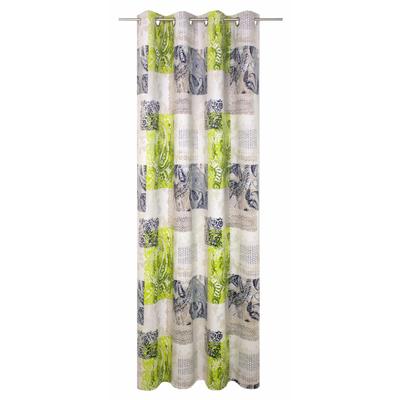 Vorhang WIRTH "JOLANDA" Gr. 2, grün, B:145cm H:180cm, Polyester, Gardinen Image