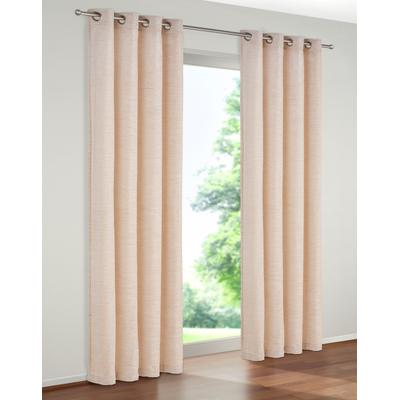 Vorhang WIRTH "Trondheim 328 g/m²" Gr. 8, beige (natur), B:172cm H:160cm, Chenille, Polyacryl, Gardinen Image