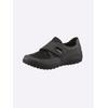 Slipper RIEKER, Damen, Gr. 41, grau, Lederimitat, sportlich, Schuhe