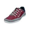 Sneaker BUGATTI "bugatti Sneaker Leder/Textil", Herren, Gr. 43, rot (rot, grau), Leder, Textil, casual, Schuhe