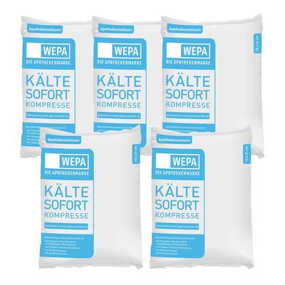 Wepa Einmal-Kälte-Sofort-Kompresse 15 x 21 cm 5x1 St Kompressen Image