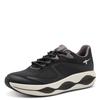 Plateausneaker TAMARIS, Damen, Gr. 39, schwarz (schwarz, kombiniert), Textil, Lederimitat, Lederimitat, sportlich, Schuhe, Plateau, Freizeitschuh, Schlupfschuh mit Ortholite-Ausstattung