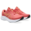 Laufschuh ASICS "GEL-EXCITE 11", Gr. 43,5, schwarz pink clay, orange glow, Textil, sportlich, Schuhe