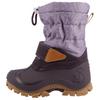 Snowboots LURCHI "Finn", Kinder, Gr. 26, lila (lila, flieder), Synthetik, Textil, sportlich, Schuhe, Winterboots mit Schurwolle, Größenschablone zum Download