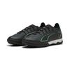 Fußballschuh PUMA "ULTRA 6 PRO CAGE TT Fußballschuhe Erwachsene", Gr. 45, schwarz fizzy light grün terrain gelb, Obermaterial: Textil, Synthetik; Futter: Textil, Synthetik; Innensohle: Textil; Laufsohle: Gummi, Schuhe
