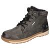 Winterboots LERROS, Herren, Gr. 47, grau (dunkelgrau), Lederimitat, used, sportlich, Schuhe, Casual Boots, Winterboots mit Warmfutter
