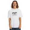 T-Shirt DC SHOES "DC Star Reflective", Herren, Gr. XL, weiß, 75% Baumwolle, 25% Baumwolle, Kurzarm, Shirts