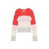 Strickpullover TOM TAILOR, Jungen, Gr. 164, rot bold blocl stripes, Strick, Obermaterial: 52% Viskose, 27% Polyester, 21% Polyamid, casual, regular fit kurz, Rundhals, Langarm gerader Abschluss, Pullover, mit Colour Blocking