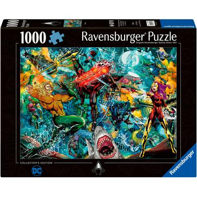 Puzzle RAVENSBURGER "DC Comics, Justice League - Aqueman", bunt, Puzzles, KinderB:70cm H:50cm, Motiv, Made in Germany, B:70cm H:50cm Image