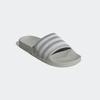 Badesandale ADIDAS ORIGINALS "ADILETTE", Gr. 48,5, grau two, crystal weiß, grau two, Textil, sportlich, Schuhe