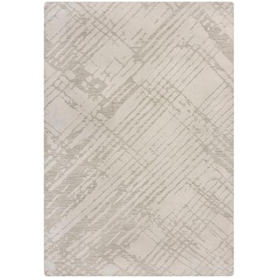 Teppich FLAIR RUGS "Remy", beige (creme), B:160cm H:12mm L:230cm, Kunstfaser, Teppiche, Hoch-niedriger Flor in Wolle-Optik Image