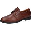 Schnürschuh WALDLÄUFER "Kuno", Herren, Gr. 8 (42), braun (cognac), Nappaleder, elegant, Schuhe, in eleganter Optik, H-Weite, Freizeitschuh, Halbschuh, Schnürschuh