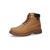 Schnürboots DOCKERS BY GERLI, Herren, Gr. 40, gold (golden tan), Nubuklederimitat, casual, Schuhe, Workerboots, Schnürstiefel mit Blockabsatz