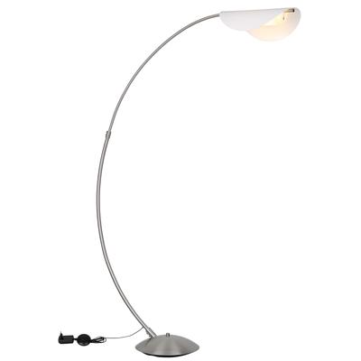 GLOBO LIGHTING LED Stehlampe "ROBLES", nickel matt, 2 St., Lampen, Stehleuchte/Wohnzimmer/Schlafzimmer/Flur, Bogenlampe Image