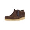 Schnürschuh CLARKS "Wallabee", Herren, Gr. 47, braun, Leder, casual, Schuhe, mit unnachahmlicher Kreppsohle