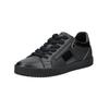 Sneaker GEOX "Geox Sneaker Leder/Synthetik", Damen, Gr. 37, schwarz, Leder, Synthetik, casual, Schuhe