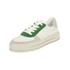 Sneaker ARA "Ara Sneaker Leder", Damen, Gr. 38,5, beige (beige, weiß), Leder, casual, Schuhe