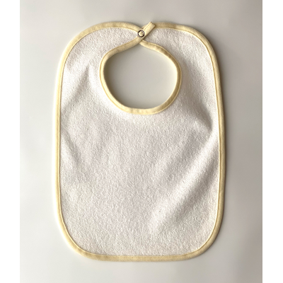 Kiddy Kats 1002KK Infant Snapback Bib Cap in White/Maize size ONE | Cotton