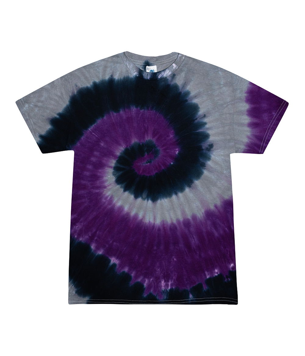 Tie-Dye CD100Y Youth Tie Dye Top in Magic size XS | Cotton