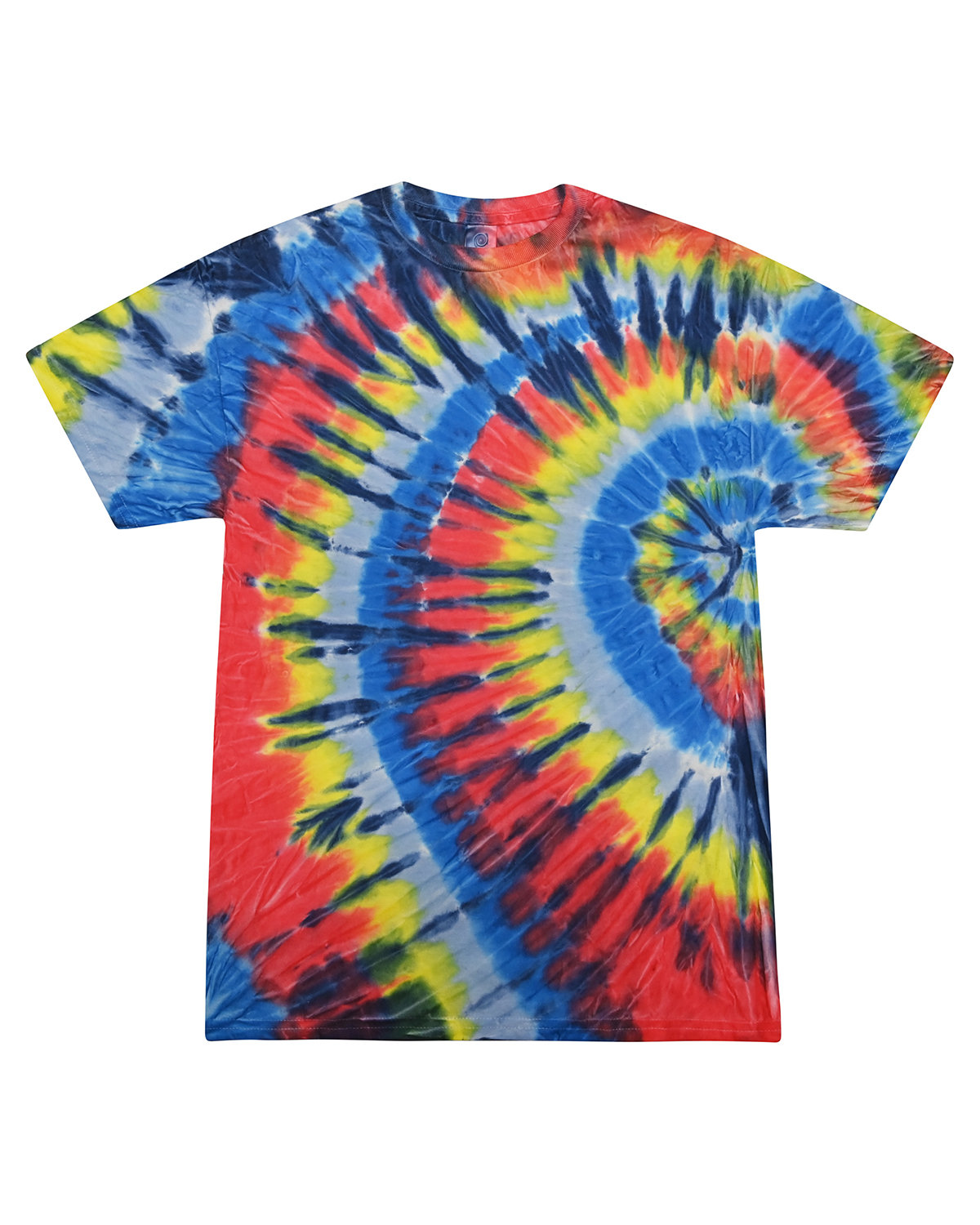 Tie-Dye CD100Y Youth Tie Dye Top in Harmony size Small | Cotton