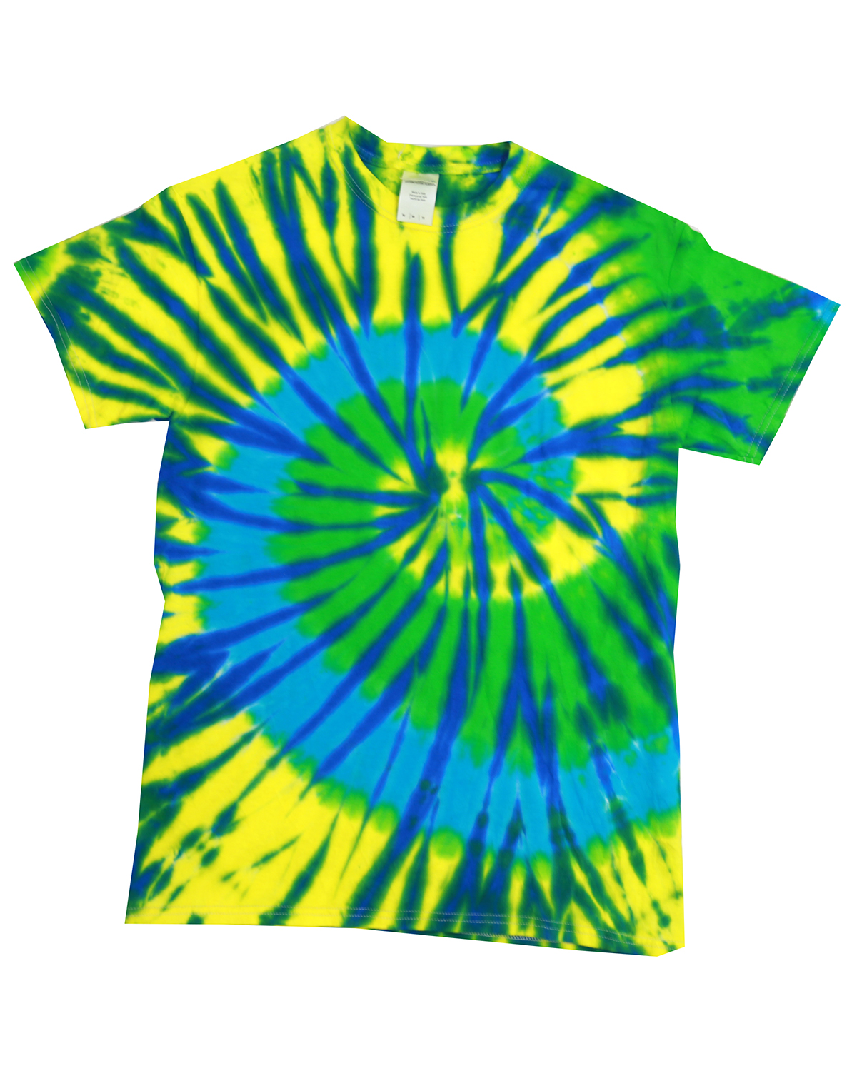 Tie-Dye CD100Y Youth Tie Dye Top in Karma size XS | Cotton